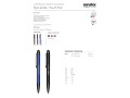 3335 - Stylo &agrave; bille soft touch pad NAUTIC