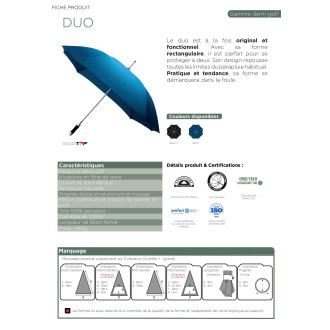 AQLE DUO  Parapluie duo