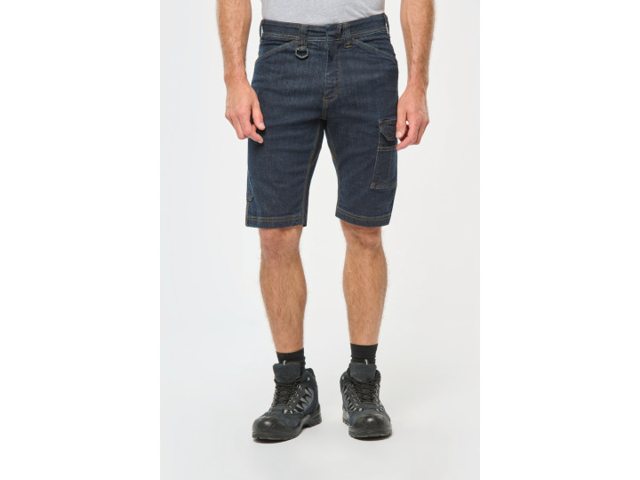 Bermuda denim multipoches homme  WK715