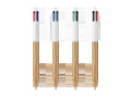 BI1061 - Stylo-bille BIC&reg; 4 Couleurs Wood Style