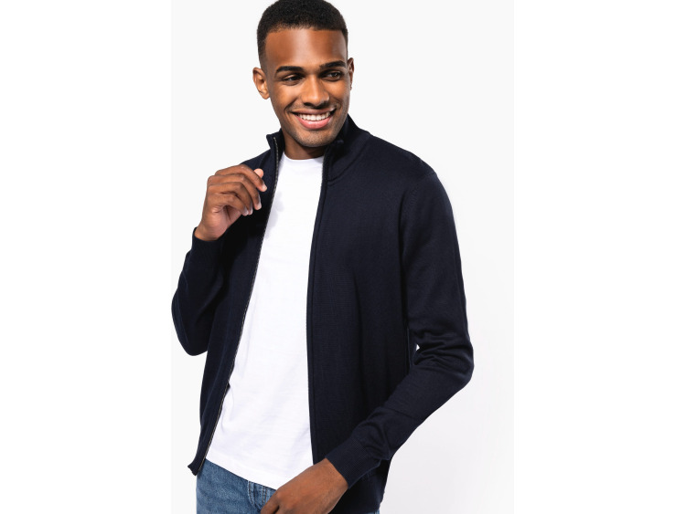 Cardigan zipp&eacute; homme - K961