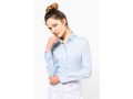 Chemise coton / &eacute;lasthanne manches longues femme - K530
