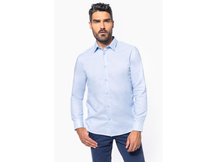 Chemise oxford manches longues homme  K595