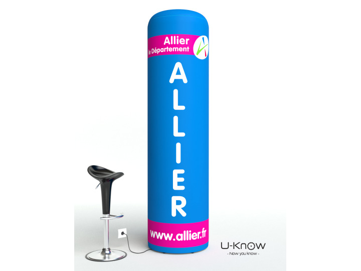Colonne gonflable