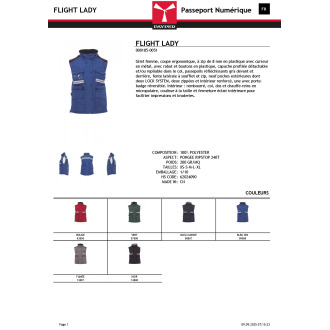 Femme  FLIGHT LADY