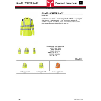 Femme  GUARD WINTER LADY