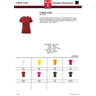 Femme  VNECK LADY