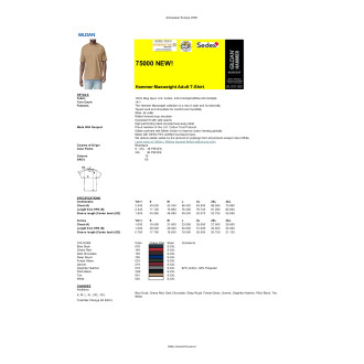 GI75000  Tshirt adulte Hammer