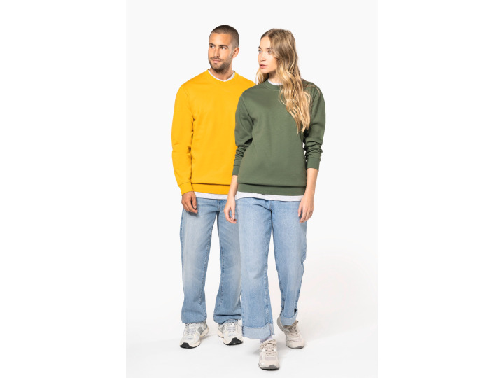 K474  Sweatshirt col rond unisexe