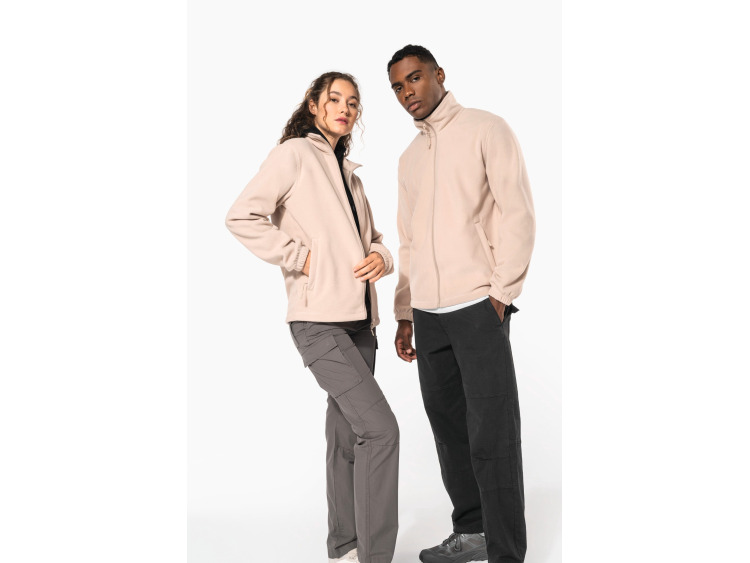 K940 - Veste polaire ajustable à poignets élastiqués