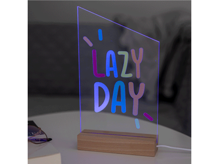 Lampe trophée lumineuse