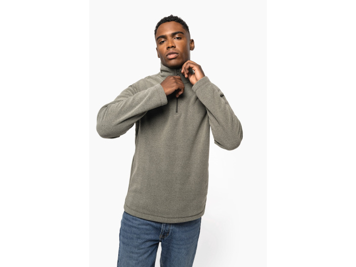 Micropolaire col zippé homme  K912