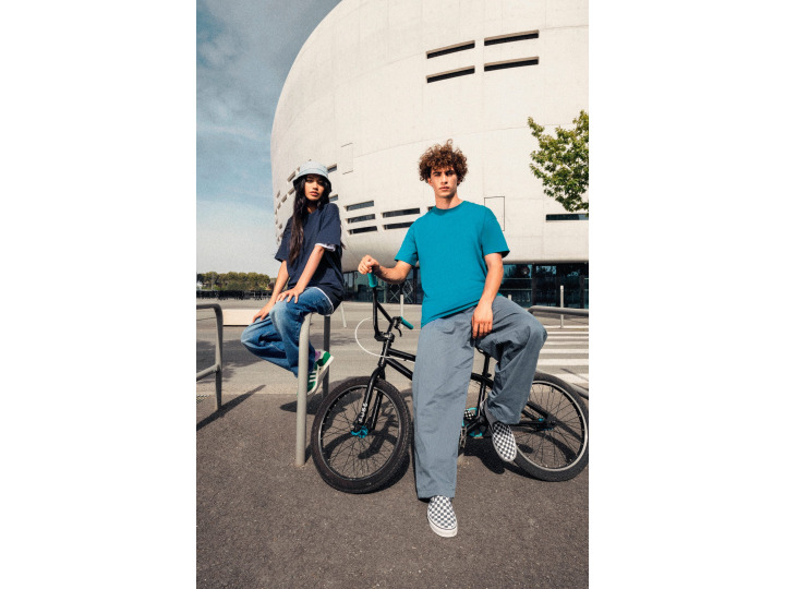 NS330  Tshirt écoresponsable à épaules tombantes unisexe