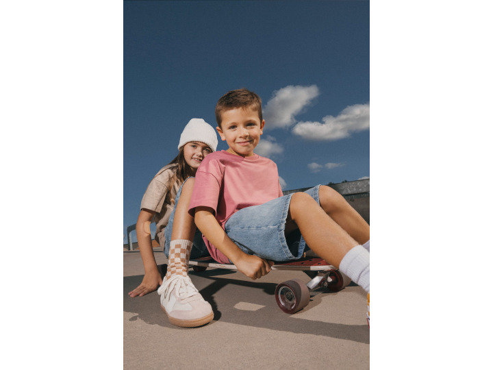 NS340  Tshirt écoresponsable à épaules tombantes enfant