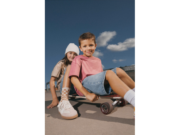 NS340 - T-shirt écoresponsable à épaules tombantes enfant