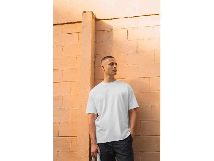 NS352  Tshirt écoresponsable oversize homme