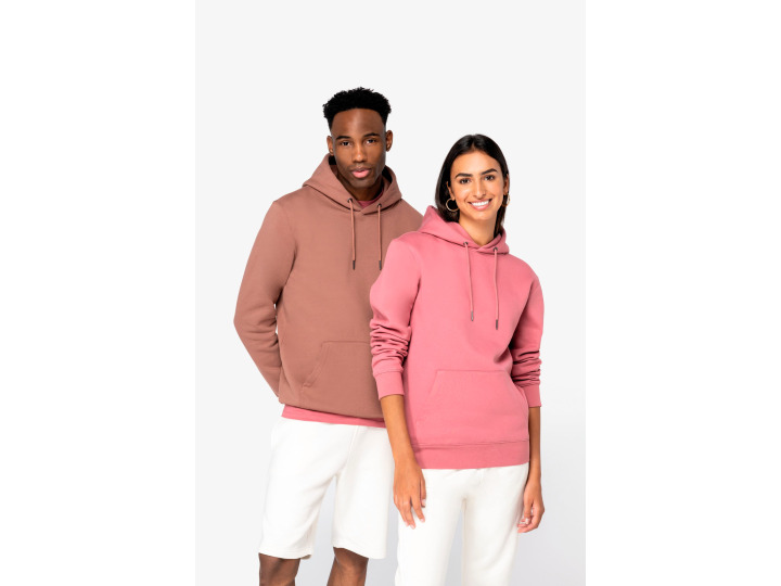 NS401  Sweatshirt écoresponsable à capuche unisexe