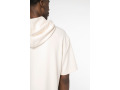 NS406 - Sweat-shirt &eacute;coresponsable &agrave; capuche &agrave; &eacute;paules tombantes manches courtes French Terry unisexe