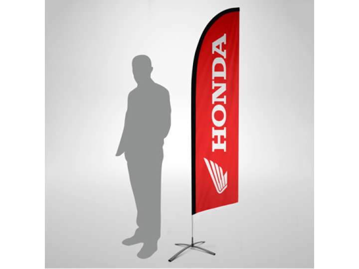 Oriflamme et drapeau