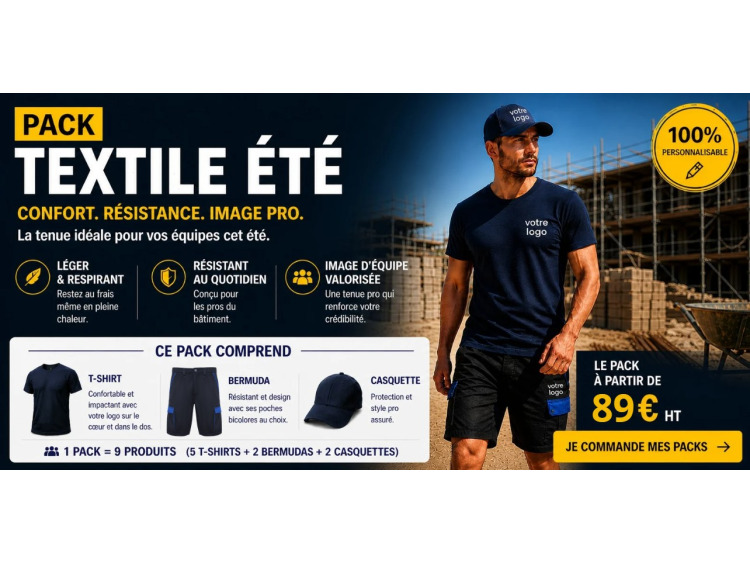 PACK TEXTILE &Eacute;T&Eacute;