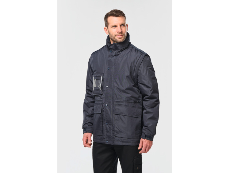 Parka workwear manches amovibles homme - WK6106
