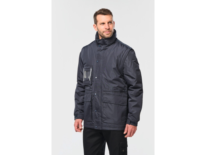 Parka workwear manches amovibles homme  WK6106