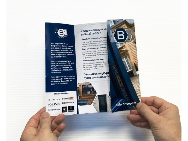 Plaquette commerciale