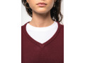 Pull col V femme - K966