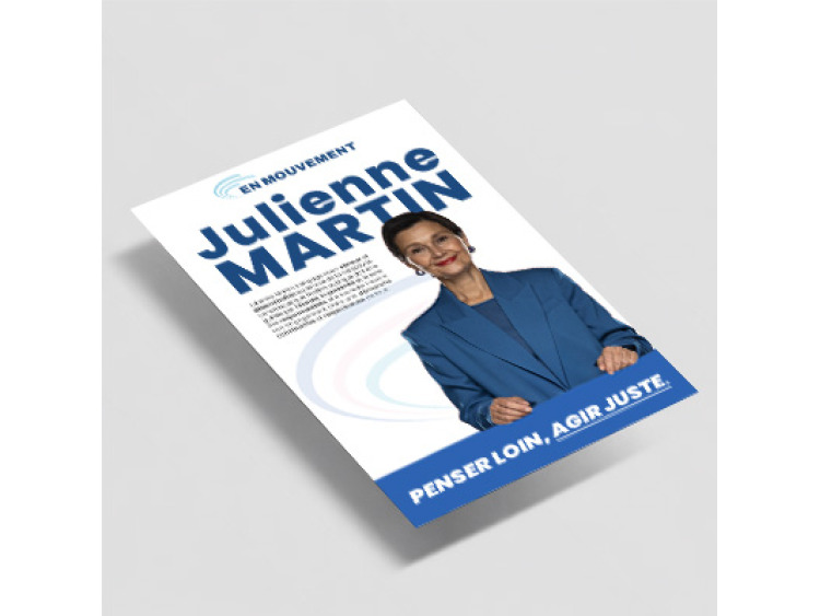 Flyer &eacute;lectoral