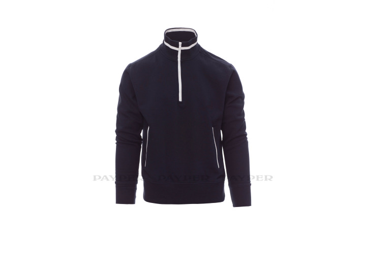 RIO  Sweatshirt demi zip éclair plastique