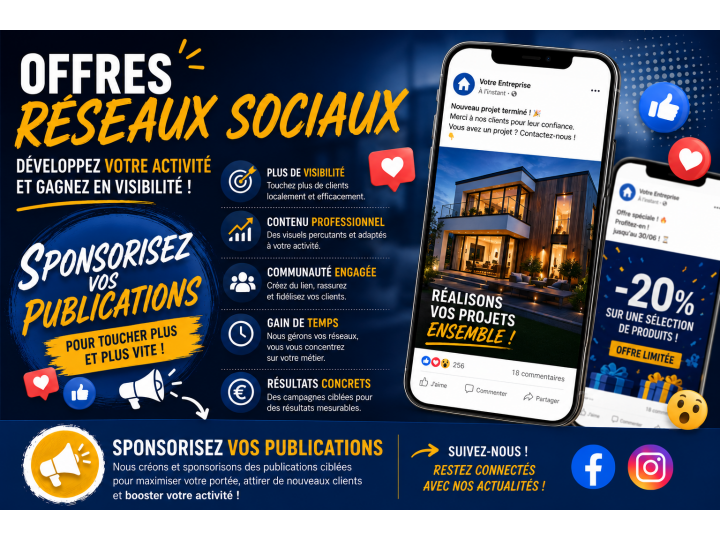 Sponsorisez vos publications