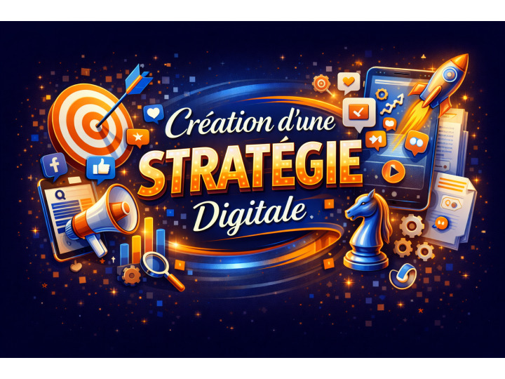 <b>Stratégie digitale<b>