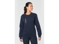 Sweat-shirt Day To Day zip poche contrast&eacute;e unisexe - WK403