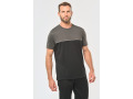 T-shirt bicolore &eacute;coresponsable manches courtes unisexe - WK304