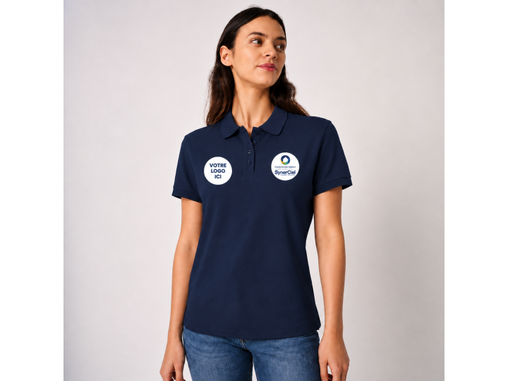 TTIB296  Polo piqué femme