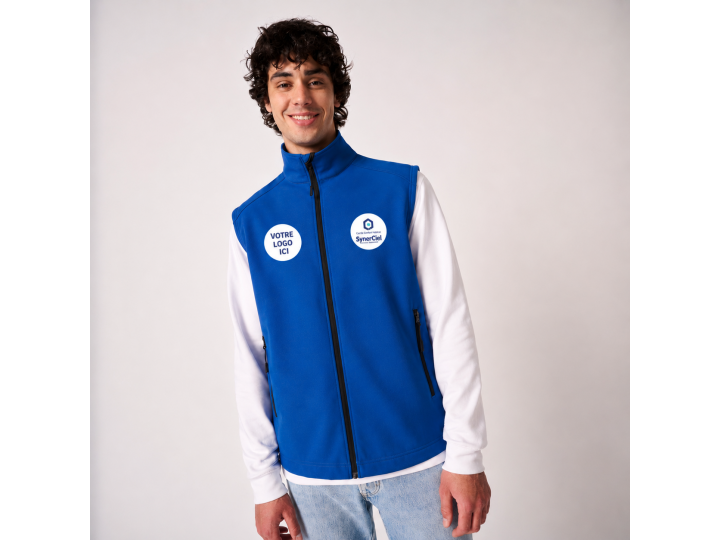 TTK423  Bodywarmer softshell 2 couches unisexe