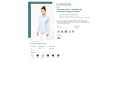TTK530 - Chemise coton / &eacute;lasthanne manches longues femme