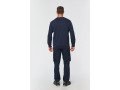 TTWK403 - Sweat-shirt Day To Day zip poche contrast&eacute;e unisexe