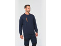TTWK403 - Sweat-shirt Day To Day zip poche contrast&eacute;e unisexe