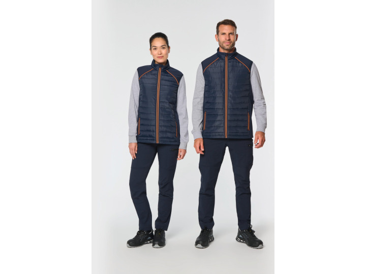TTWK606  Bodywarmer Day To Day bimatière unisexe