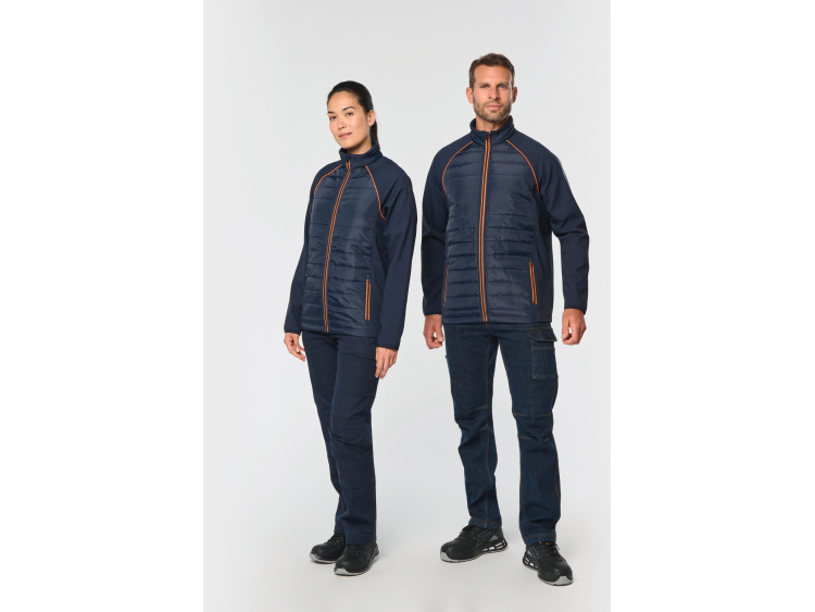 Veste Day To Day bi-mati&egrave;re unisexe - WK6147