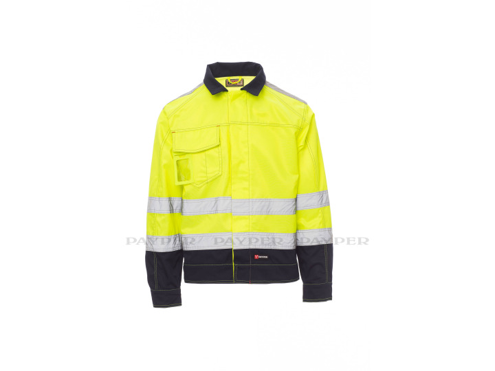 Veste de pluie bicolore réfléchissant  SAFE HI VI
