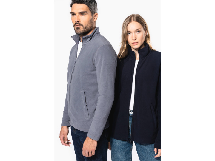 Veste micropolaire zippée unisexe  K9102