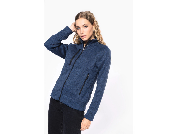 Veste zipp&eacute;e chin&eacute;e femme - K9107