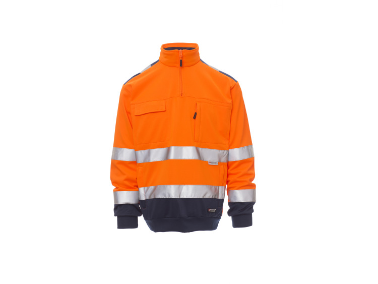 VISION - Polaire demi zip r&eacute;fl&eacute;chissant