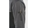 WK404 - Sweat-shirt &eacute;coresponsable col zipp&eacute; unisexe