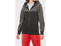WK410 - Veste molleton bicolore zipp&eacute;e &agrave; capuche &eacute;coresponsable unisexe