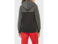 WK410 - Veste molleton bicolore zipp&eacute;e &agrave; capuche &eacute;coresponsable unisexe