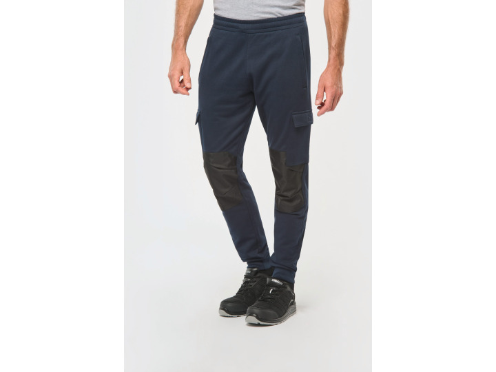 WK710  Pantalon molleton cargo écoresponsable homme